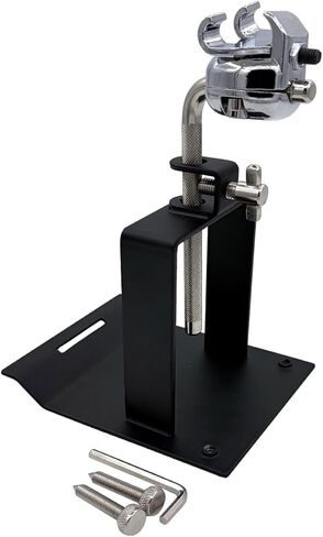 Jiayouy Floor Tom Pedal Riser Metal Foot Pedal Floor Tom Mount Bracket for Drum Set Percussion Pedal Accessory in Saudi Arabia