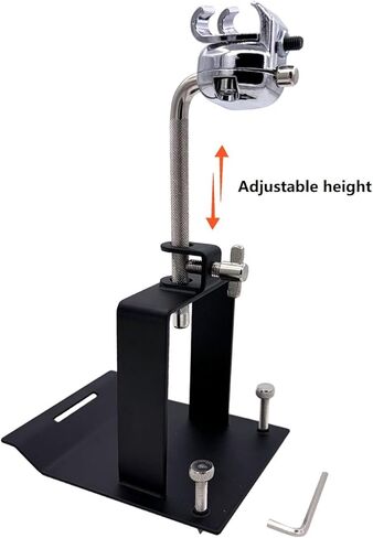Jiayouy Floor Tom Pedal Riser Metal Foot Pedal Floor Tom Mount Bracket for Drum Set Percussion Pedal Accessory in Saudi Arabia