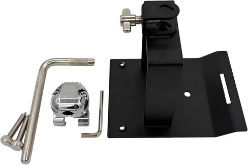 Jiayouy Floor Tom Pedal Riser Metal Foot Pedal Floor Tom Mount Bracket for Drum Set Percussion Pedal Accessory in Saudi Arabia
