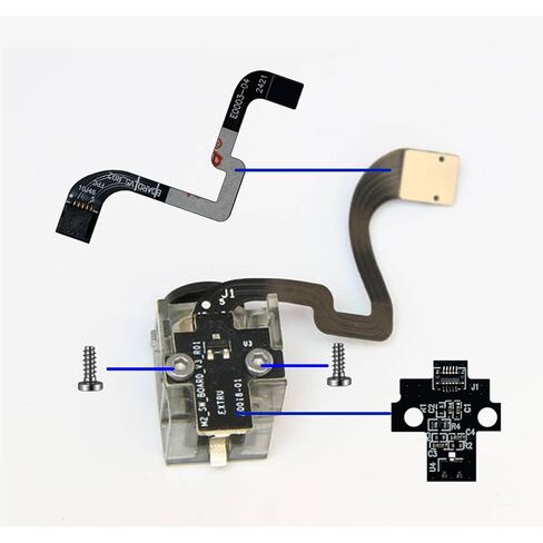 لوحة تبديل قاعة Bamboo P1S Hotend & Extruder Hall، لوحة مستشعر خيوط الطارد لمختبر Bambu Lab P1S/P1P، استبدال لوحة مستشعر تغذية الطابعة ثلاثية الأبعاد، ملحق أساسي للطابعة ثلاثية الأبعاد in Kuwait