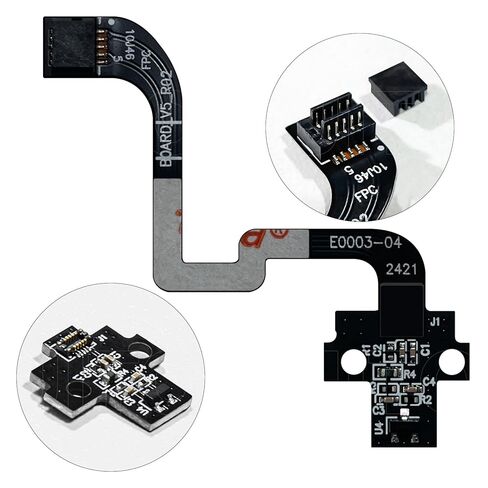 لوحة تبديل قاعة Bamboo P1S Hotend & Extruder Hall، لوحة مستشعر خيوط الطارد لمختبر Bambu Lab P1S/P1P، استبدال لوحة مستشعر تغذية الطابعة ثلاثية الأبعاد، ملحق أساسي للطابعة ثلاثية الأبعاد in Kuwait