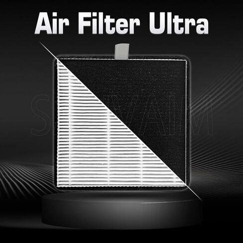 قطعتان من فلتر الهواء HEPA 13 والكربون المنشط لطابعات Creality K2/K2 Pro/K2 Plus/K1 Max ثلاثية الأبعاد - استبدال فلتر الطابعة ثلاثية الأبعاد، ترشيح مزدوج الطبقة للمركبات العضوية المتطايرة، PM2.5، والجسيمات متناهية الصغر والروائح in Kuwait