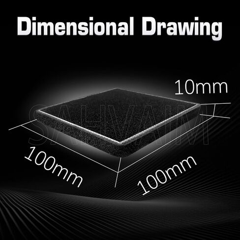 قطعتان من فلتر الهواء HEPA 13 والكربون المنشط لطابعات Creality K2/K2 Pro/K2 Plus/K1 Max ثلاثية الأبعاد - استبدال فلتر الطابعة ثلاثية الأبعاد، ترشيح مزدوج الطبقة للمركبات العضوية المتطايرة، PM2.5، والجسيمات متناهية الصغر والروائح in Kuwait