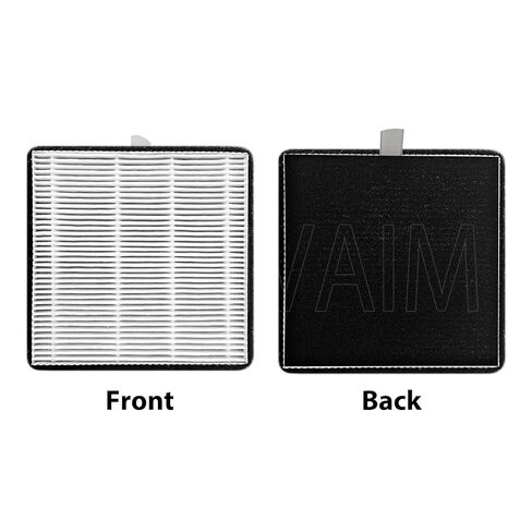 قطعتان من فلتر الهواء HEPA 13 والكربون المنشط لطابعات Creality K2/K2 Pro/K2 Plus/K1 Max ثلاثية الأبعاد - استبدال فلتر الطابعة ثلاثية الأبعاد، ترشيح مزدوج الطبقة للمركبات العضوية المتطايرة، PM2.5، والجسيمات متناهية الصغر والروائح in Kuwait