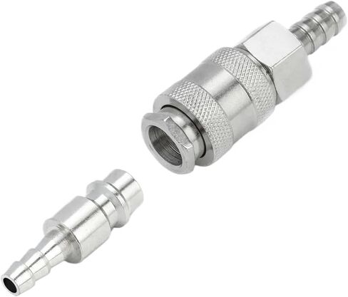1Set European EU Type Pneumatic Fitting Connector Quick Coupler For Air Compressor Hose Barb Nozzle SH PH 6MM 8MM 10MM(10mm) in Saudi Arabia