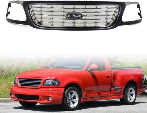 شبكة أمامية متوافقة مع قاعدة موستانج 2010 2011 2012 مطلية باللون الأسود، استبدل FO1200520 in Kuwait