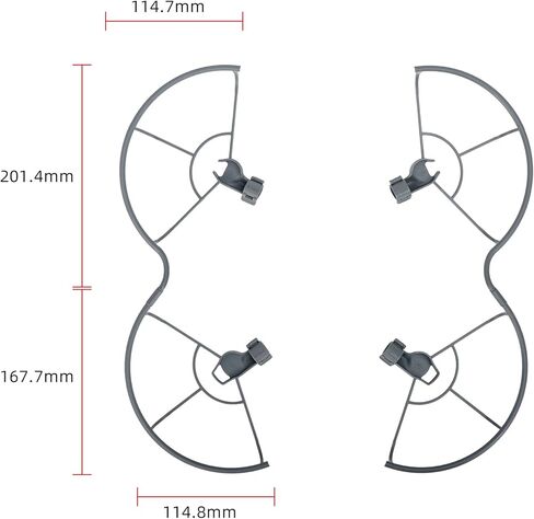 Propeller Guards for DJI Mini 5 Pro, Protective Propeller Guard Set, Collision Protection Cover in Saudi Arabia