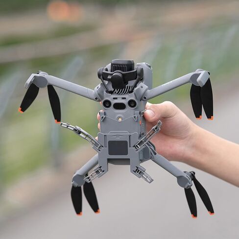 LICHIFIT Foldable Landing Gear for DJI MINI 5 PRO Drone Extended Legs Height Enhancement Stand Spider Leg Style Heightening Bracket Mini5 Pro Height Increasing Kickstand with Propeller Fixator in Saudi Arabia
