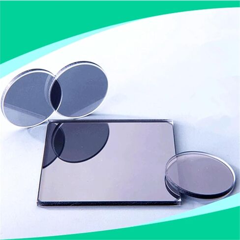 UAV Lens Dimming Film - Neutral Density ND Film for Square or Round Gray Glass - Medium Gray Mirror Attenuation Film(Square) in Kuwait