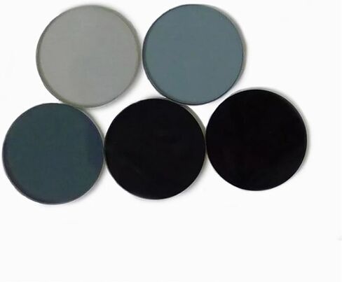 UAV Lens Dimming Film - Neutral Density ND Film for Square or Round Gray Glass - Medium Gray Mirror Attenuation Film(Square) in Kuwait