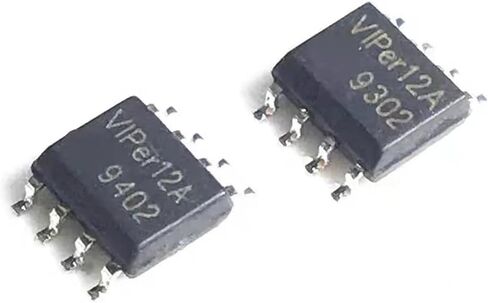 10Pcs VIPER12A VIPER12AS Patch 8-pin Induction Cooker Power Chip SOP8 in Saudi Arabia