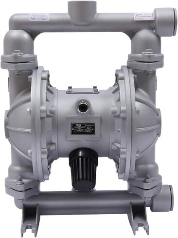 LOYALHEARTDY Air-operated Double Diaphragm Pump Aluminum Membrane Pump 1/2 inch Inlet & 4 Outlet, Air Diaphragm Pump For Diesel Kerosene Grease Fluids Motor Oil Chemical Industrial 44 GPM Max 115PSI in Saudi Arabia