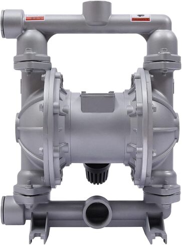 LOYALHEARTDY Air-operated Double Diaphragm Pump Aluminum Membrane Pump 1/2 inch Inlet & 4 Outlet, Air Diaphragm Pump For Diesel Kerosene Grease Fluids Motor Oil Chemical Industrial 44 GPM Max 115PSI in Saudi Arabia