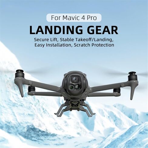 Landing Gear Compatible for DJI Mavic 4 Pro Drone Accessories Foldable Extension Leg Feet Height Extender Protector Holder for Mavic 4 Pro in Saudi Arabia
