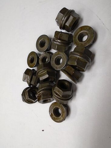 New Pack of 1/4-20 Streel Flange Nuts 50 Pcs. #2040 Multi-Purpose Comprehensive Hardware Fastener Assortment Kit WnyNEH06397 in Saudi Arabia