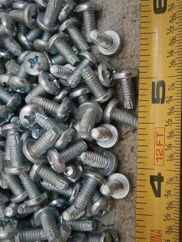 New Pack of Thread Cutting Screw #8/32 x 3/8 Phillips Pan Head F Steel Zinc Lot of 100#5936 Multi-Purpose Comprehensive Hardware Fastener Assortment Kit WnyNEH06797 in Saudi Arabia