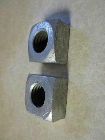 New Pack of 5/16-18 Square Nuts Steel Zinc Plated U.S.A. 23 Pcs. #653 Multi-Purpose Comprehensive Hardware Fastener Assortment Kit WnyNEH06872 in Saudi Arabia