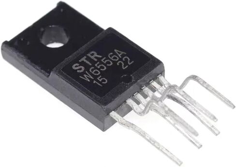 5Pcs STRW6556A STR-W6556A Straight 6-pin TO-220F-6 in Saudi Arabia