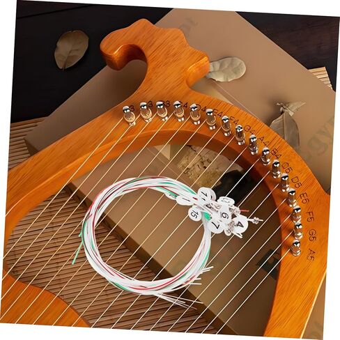 ERINGOGO Lyre Harp Strings Replacement Kit 15pcs Nylon Strings for Musical Instruments for Lyre Learners Players and Musicians in Saudi Arabia