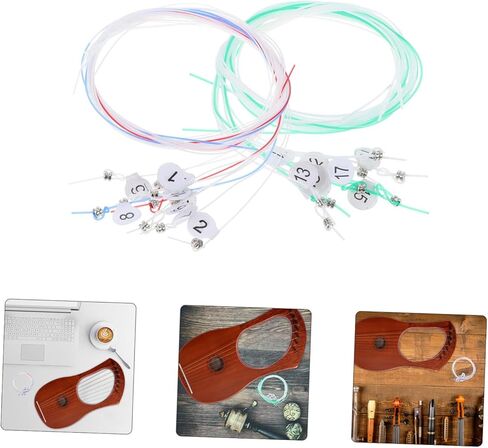 DECHOUS Lyre String Replacements Nylon Strings for Adults Harp Instruments Parts Fittings in Saudi Arabia
