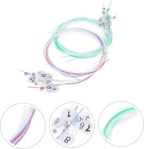 DECHOUS Lyre String Replacements Nylon Strings for Adults Harp Instruments Parts Fittings in Saudi Arabia