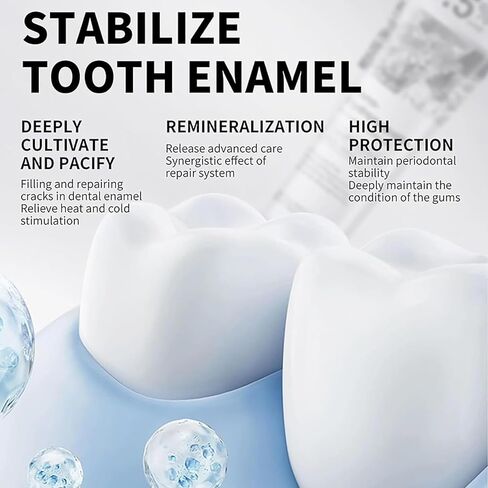 Ayzololo 7.5% Hydroxyapatite Toothpaste for Advanced Enamel Protection,Appropriate for Sensitive Teeth,Gentle and Effective Formula,Fresh Mint (Pack of 1) in Saudi Arabia