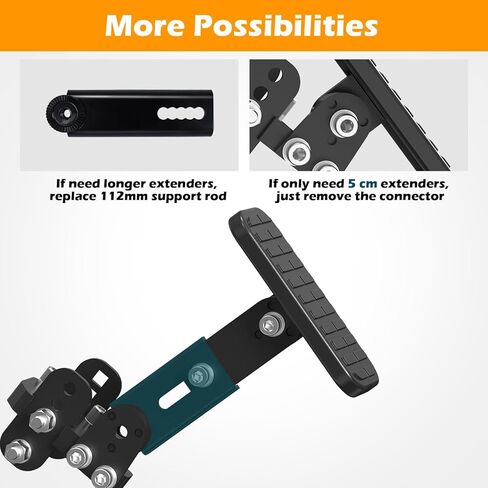 Gas and Brake Pedal Extenders for Short Drivers People Driving Cars, Adjustable Length and Angle Auto Vehicles Brake and Accelerator Pedals (Updated YCQ300) in Kuwait