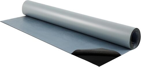 Roof Waterproof Tape 8in x 15ft - Heavy Duty TPU Self-Adhesive Leak Repair Tape for Metal & Corrugated Roofs, Windows, Rvs, Gutters - Instant Waterproof Seal & Weatherproof Repair (Gray) in Saudi Arabia