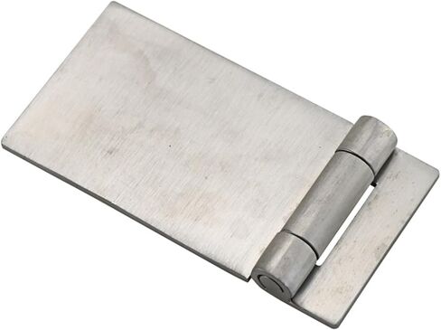 5-inch 304 Stainless Steel Thickened Holeless Welding Asymmetrical Industrial Mechanical Equipment Door Hinge 1Pcs in Kuwait