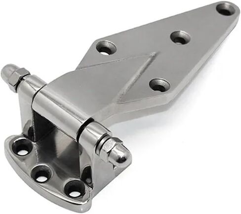Thick Heavy-Duty Folding Hinge 304 Stainless SteelSmall Leaf - Mechanical Hardware 1Pcs in Saudi Arabia