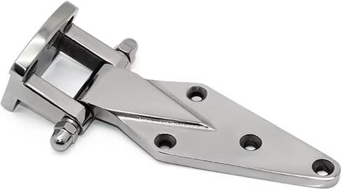 Thick Heavy-Duty Folding Hinge 304 Stainless SteelSmall Leaf - Mechanical Hardware 1Pcs in Saudi Arabia