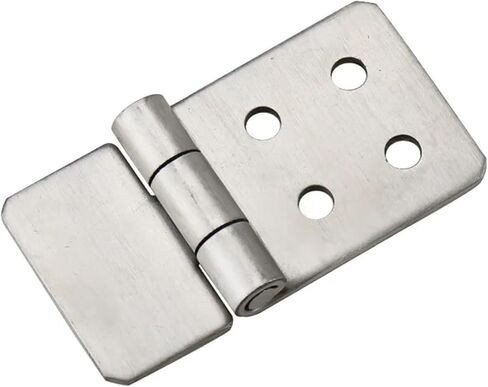 304 Stainless Steel Asymmetric Folding Hinge Industrial Equipment Cabinet Door 1Pcs(65.4x35x2mm) in Kuwait