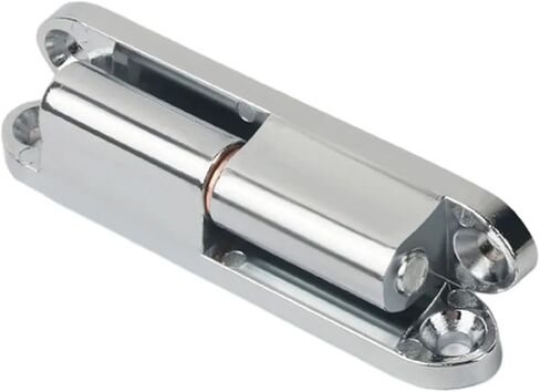 Detachable Hinge Industrial Electrical Box Cabinet Door Zinc Alloy Silver Cupboard 180 Degrees 1Pcs(60mm) in Saudi Arabia