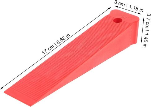 Lurrose 10-Piece Door Installation Level Wedge Set Plastic Leveling Shims for Non-Slip Design for Furniture Doors and Cabinets in Saudi Arabia