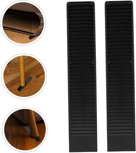 TEHAUX 18-Piece Furniture Leveling Shims Sturdy Plastic Wedges for Uneven Floors Non-Slip Adjustable Furniture Levelers Suitable for Tables and Cabinets in Saudi Arabia