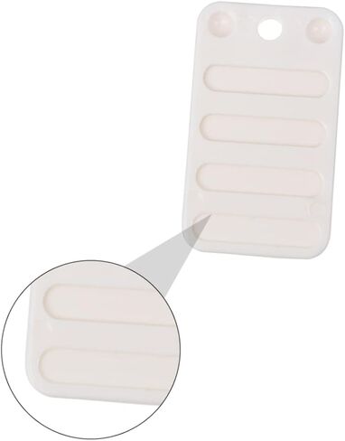 Homoyoyo 5 Pcs Adjustable Furniture Feet Pads Leveling Shims for Sofa Legs Bed Risers and Tables Plastic Wedge Foot Base Raising Accessories for Home Improvement in Saudi Arabia