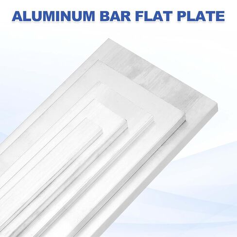 uxcell Square Aluminum Flat Bar, 0.24" Thickness 1" Width 16" Length Square 6061 Aluminum Bar Flat Plate with Gloves 6 x 25 x 407mm T6511 Solid New Mill Stock, 2Set in Saudi Arabia