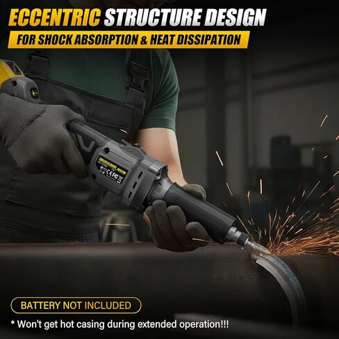 مطحنة قوالب لاسلكية لبطارية Dewalt 20V MAX (بدون بطارية)، مطحنة قالب الكبح مع 6 سرعات متغيرة تصل إلى 26000 دورة في الدقيقة، رائعة لطحن المعادن/الخشب، قطع الصنفرة، نحت الأعمال الفنية (الأداة فقط) in Kuwait