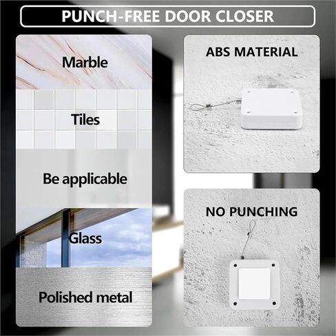 A7THK-Punch-Free Sensor Door Closer Automatically Close for All Doors in Saudi Arabia