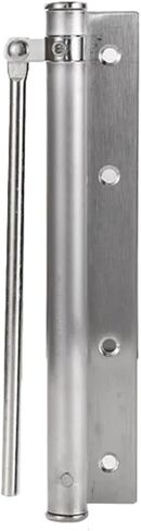 Door Self-Closing Hinge Adjustable Closer Stainless Steel Spring Silent Cushion(Bronze) in Saudi Arabia