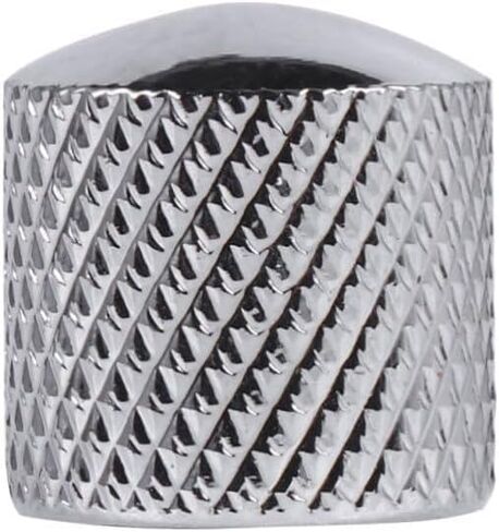 Toddmomy 12pcs Electric Bass Guitar Dome Control Knobs Metal Volume Tone Knobs for Electric Guitar Parts Replacement Silver in Saudi Arabia