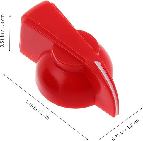 HANABASS 8pcs Electric Guitar Control Knobs for Volume and Tone Potentiometer Knobs and Easy Installation for Electric and Acoustic Guitars in Saudi Arabia