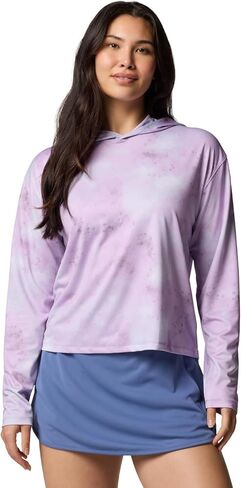 Columbia Women's Pfg Solar Stream Printed Hoodie in Saudi Arabia
