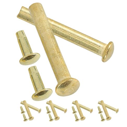 DOITOOL 10 Sets Hand Fan Repair Kit: 31mm High-Precision Rivets and Nuts - Lightweight Folding Fan Accessories for Chinese Dance Props DIY Crafting in Saudi Arabia