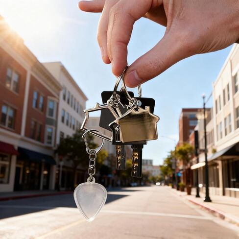 Clear Guitar Pick Holder,2Pcs Guitar Pick Display Case Keychain Holder Portable Heart Shaped Clear Case for Easy Identification in Saudi Arabia