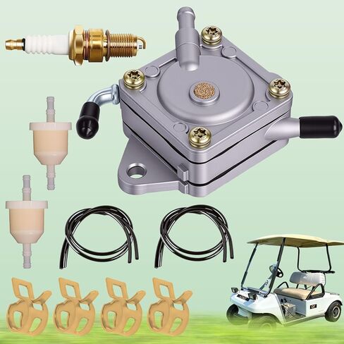 Golf Cart Fuel Pump Impulse Kit Compatible with Club Car DS Precedent 1984-Up 290FE 350FE Kawasaki Engine Replacement for 1014523 1014524 S5136 FP002 JN6-F4410-00 JF2-24410-20 in Saudi Arabia