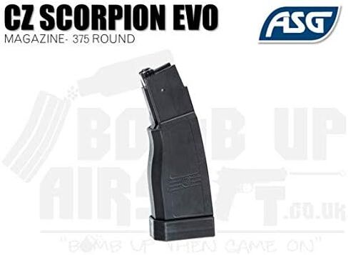 ASG Airsoft Magazine/Clip, high-Cap, Scorpion Evo 3-A1, 375 RDS in Kuwait