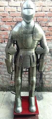 ARTIZANSTORE 15th Century Medieval Knight Suit of Templar Armor Combat Full Body Armor Suit in Saudi Arabia