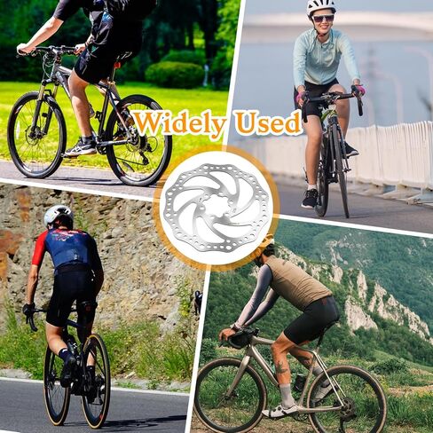 160mm Bike Disc Brake Rotor Stainless Steel Bicycle Disc Brake Rotor for Road Bike Mountain Bicycle Electric Bikes in Saudi Arabia