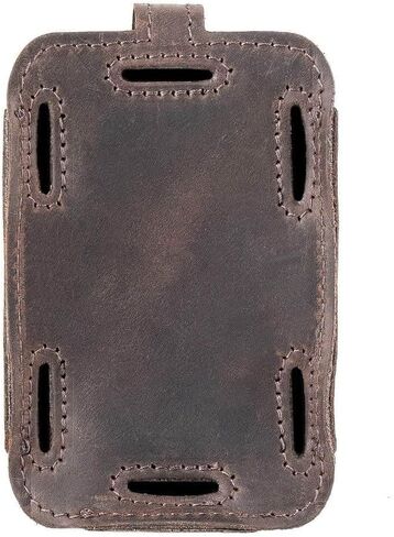 Trumpet Wireless Microphone Transmitter Holder – Genuine Leather Bodypack Pouch for Clip-On Mic in Saudi Arabia